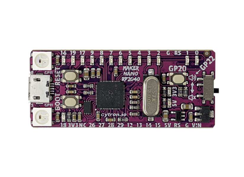 7 Maker Nano Rp2040 Is A New Spin On Arduino Nano Rp2040 Connect 8789